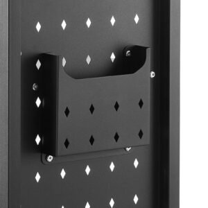 rolling library book cart 330 lbs capacity 382 x 203 x 482 inch library cart double sided w shaped shelves with 3 inch lockable wheels book truck for home shelves office and school black 2.jpg