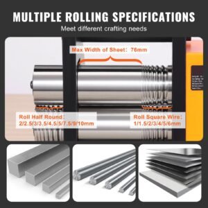 rolling mill 376 mm jewelry rolling mill machine 1 2 gear ratio 3 in 1 multi function rolling mill 01 7mm press thickness for metal jewelry making sheet square wire semicircle pattern 1.jpg