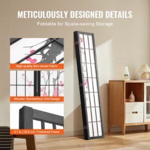 room divider 4 panel japanese room divider screen wood folding privacy screen indoor japanese partition portable decoration dividers for room separation home office restaurant bedroom 5.jpg