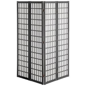 room divider 4 panel japanese room divider wood folding privacy screen indoor japanese partition dividers portable decoration screens for room separation home office restaurant bedroom 2.jpg