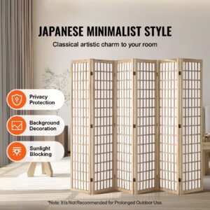 room divider 6 panel japanese room divider wood folding privacy screen indoor japanese partition dividers portable decoration screens for room separation home office restaurant bedroom 1.jpg