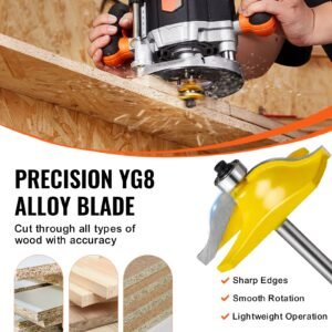 router bits set 3 pieces carbide router bit kit with 14 inch shank wood carrying case woodworking tools for professional and beginners carpenter for wood mdf particle board plywood 1.jpg