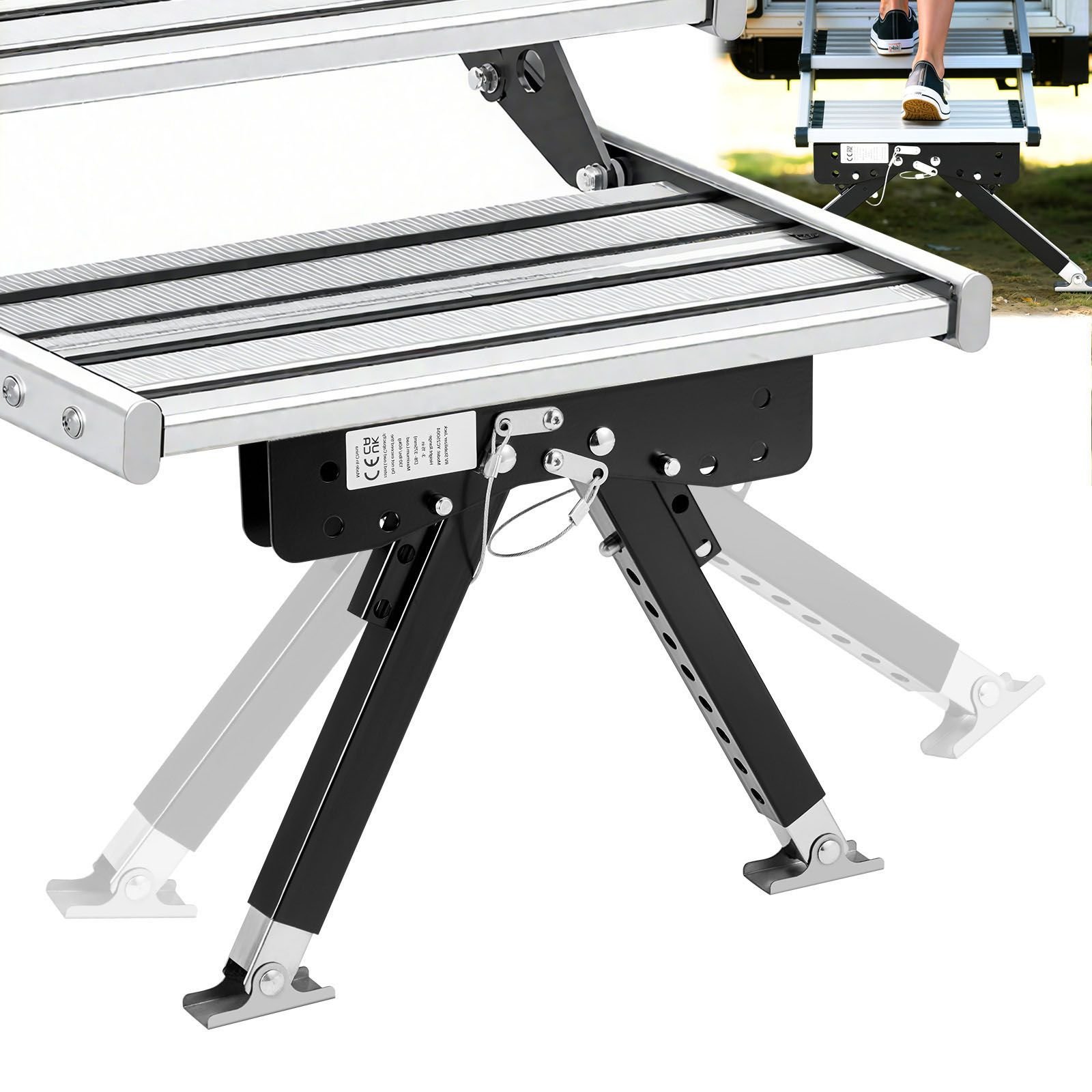 rv step stabilizer height adjustable step stabilizer kit camper stair stabilizers with powder coated steel for 5th wheels travel trailers and motorhomes adjustable from 3 inch to 15 inch.jpg