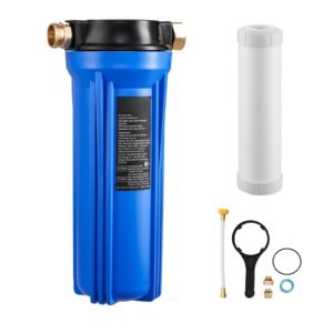 RV Water Filtration System, Drinking/Washing Water Filter System for Campers, Remove Sediments, Chlorine, Bad Tastes, Odors, and Most Contaminants, RV Filter for RVs, Boats, Vans