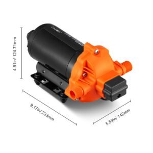 rv water pressure diaphragm pump 3chambers 110v 33gpm 45psi adjustable presssure fresh water pump self priming sprayer pump for rv camper marine boat lawn 5.jpg