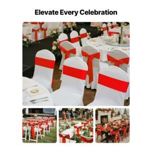 satin chair sashes bows 50pcs chair ribbon ties back sash 7 x 108 inch red wedding reception decoration for wedding ceremony baby shower party events banquet chair cover decoration 1.jpg
