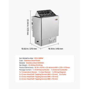 sauna heater 9kw 240v electric sauna stove dry steam bath saunas stove with pre drilled bracket fit 3178 to 459 cuft saunas rooms steam bath stoves for home commercial leisure venues 2.jpg