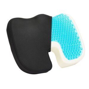 seat cushion cooling gel memory foam seat cushion pressure relief wheelchair seat pad with u shaped cutout removable cover lightweight and portable for travel car office airplane 2.jpg