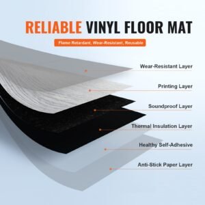 self adhesive vinyl floor tiles 36 x 6 inch 20 tiles 062mm thick peel stick light gray wood grain diy flooring for kitchen dining room bedrooms bathrooms easy for home decor 2.jpg