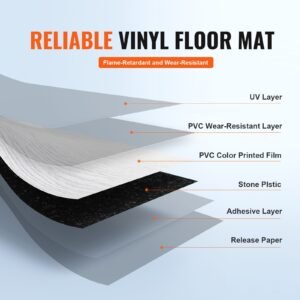 self adhesive vinyl floor tiles 36 x 6 inch 36 tiles 25mm thick peel stick light gray wood grain diy flooring for kitchen dining room bedrooms bathrooms easy for home decor 2.jpg