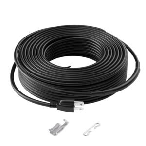 self regulating pipe heating cable 140ft 5wft heat tape for pipes roof snow melting de icing gutter and pipe freeze protection.jpg