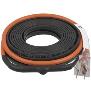 self regulating pipe heating cable 30 feet 5wft heat tape for pipes freeze protection protects pvc hose metal and plastic pipe from freezing 120v 7.jpg