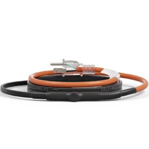 Self-Regulating Pipe Heating Cable, 6-feet 5W/ft Heat Tape for Pipes Freeze Protection, Protects PVC Hose, Metal and Plastic Pipe from Freezing, 120V