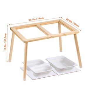 sensory table for toddlers kids activity table with 3 foldable storage bins double sided board indooroutdoor play sand and water table wooden kids sensory table for drawing studying dining 4.jpg
