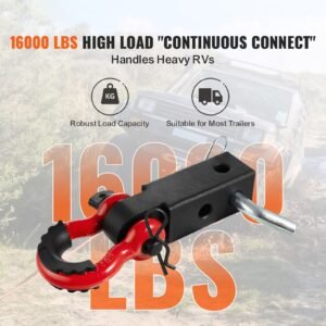 shackle hitch receiver 2 66000 lbs breaking strength d ring shackle with trailer hitch lock pin heavy duty towing accessories for trucks jeeps off road vehicle recovery aluminum alloy 1.jpg