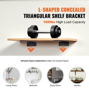 shelf bracket 6l x 4w x 16h 6 pcs heavy duty floating shelf brackets brackets for shelves 5mm thick matte black l shelf bracketsteel shelving brackets with 160 lbs load capacity 1.jpg