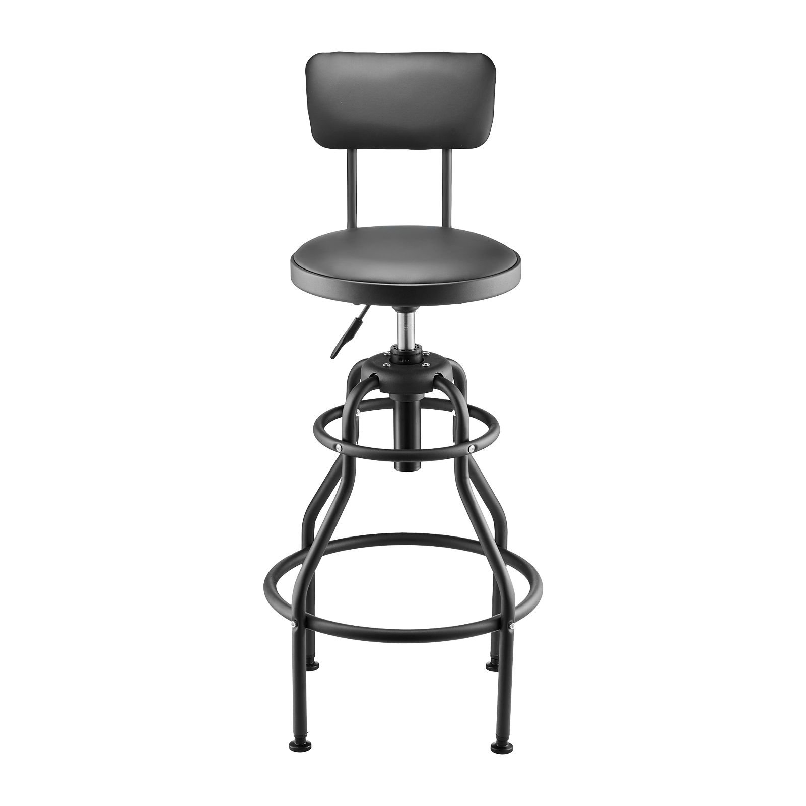 shop stool with backrest pneumatic garage seatwork stool with 300 lbs capacity adjustable height roller creeper seat 360 swivel padded workshop stool for garage shop auto repair black.jpg