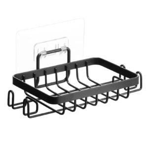 shower caddy 5 pack adhesive bathroom shower storage organization shelves rack set 40 lbs large weight capacity with soap and toothbrush holder no drilling for bathroom kitchen rvcamper 1.jpg