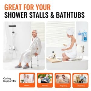 shower chair shower seat with back adjustable height shower stool shower chair for inside shower bathtub non slip bathroom bench bath chair for elderly disabled handicap 350 lbs capacity 13.jpg
