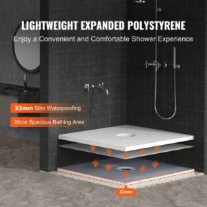 shower curb kit 36x36 shower pan kit with 63 central drain lightweight eps shower installation kits with 2 waterproof cloths shower pan slope sticks fit for bathroom 2.jpg