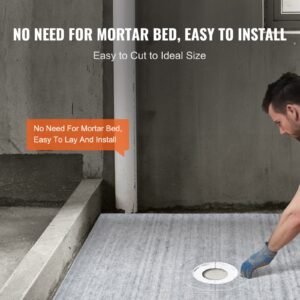 shower curb kit 72x72 shower pan kit with 63 central drain lightweight eps shower installation kits with 2 waterproof cloths shower pan slope sticks fit for bathroom 4.jpg