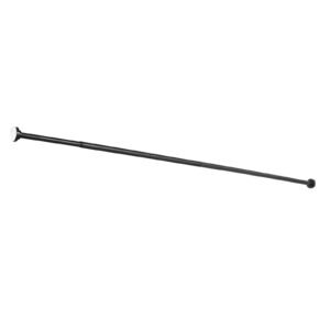 shower curtain rod 28 76 inches 1 inch diameter adjustable spring tension stainless steel telescoping rod with holders no drilling non slip for bathroom closet window room divider black 2.jpg