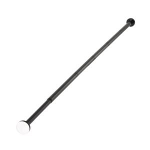 shower curtain rod 28 76 inches 1 inch diameter adjustable spring tension stainless steel telescoping rod with holders no drilling non slip for bathroom closet window room divider black 3.jpg