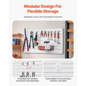 slat wall paneling 2 x 4 ft pvc garage slatwall with modular design white slat wall easy to install adjustable slatwall panel with coupling structure diy cutting fits for storage display 2.jpg