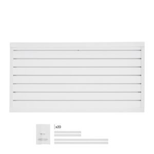 slat wall paneling 2 x 4 ft pvc garage slatwall with modular design white slat wall easy to install adjustable slatwall panel with coupling structure diy cutting fits for storage display.jpg