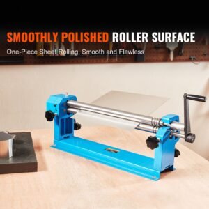 slip roll machine 24 inches forming width in 16 gauge capacity sheet metal slip roller rolling bending machine with 2 detachable rollers for low carbon steel copper sheet aluminum alloy sheet 1.jpg
