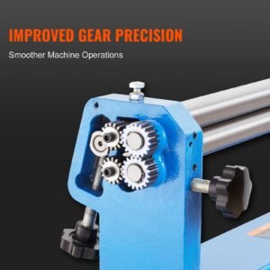 slip roll machine 24 inches forming width in 16 gauge capacity sheet metal slip roller rolling bending machine with 2 detachable rollers for low carbon steel copper sheet aluminum alloy sheet 3.jpg