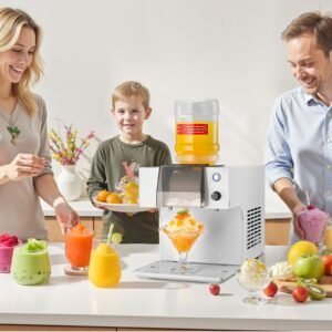 snowflake ice machine 88lbs24h snowflake ice maker ice shaver machine with stainless steel blade electric snow cone maker with 048 gal tank 90s fast pre cooling for home small gathering 3.jpg
