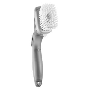 soap dispensing dish brush kitchen scrub brushes with 3 brush heads dish cleaning brushes with pp handle and curved bristles ideal for pots pans sink and stove 2.jpg