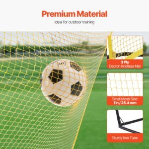soccer rebounder portable soccer trainer 7x7ft iron polyester soccer practice equipment sports football rebounder wall with portable bag perfect for team solo training passing volley 3.jpg