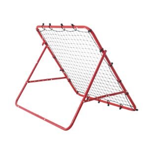Soccer Rebounder Rebound Net, Kick-Back 39"x39", Portable Football Training Gifts, Aids & Equipment for Kids Teens & All Ages, Easy Set Up & Perfect Storage