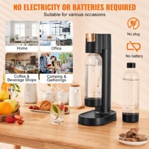 sparkling water maker soda maker machine for home carbonating seltzer water starter kit with 2 bpa free 1l pet bottles compatible with mainstream screw in 60l co2 cylindernot included black 5.jpg
