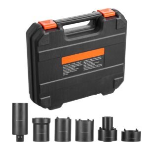 spindle nut socket tool kit 12 inch drive 6 piece axle hub nut socket set for toyota ford 4wd vehicles and gm vehicles with storage case axle spindle nut retainers remover.jpg