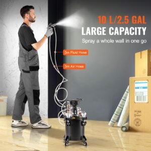 spray paint pressure pot 10 l25 gal fully automatic stirring pressure pot tank 70 psi adjustale pressure pressure pot paint tank with spray gun and hoses for home decor industry painting 2.jpg