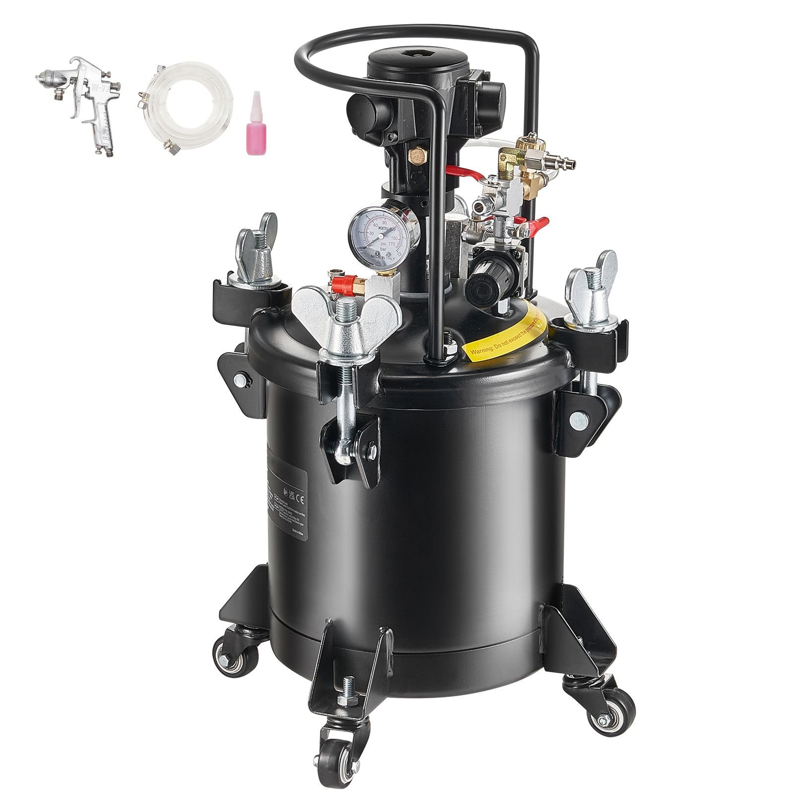 spray paint pressure pot 10 l25 gal fully automatic stirring pressure pot tank 70 psi adjustale pressure pressure pot paint tank with spray gun and hoses for home decor industry painting.jpg