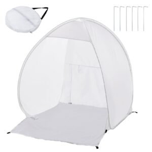 spray paint shelter 40 x 35 x 40 in pop up portable spray paint tent with built in floor exhaust window and storage bag foldable paint booth for furniture diy hobby tool painting station 1.jpg