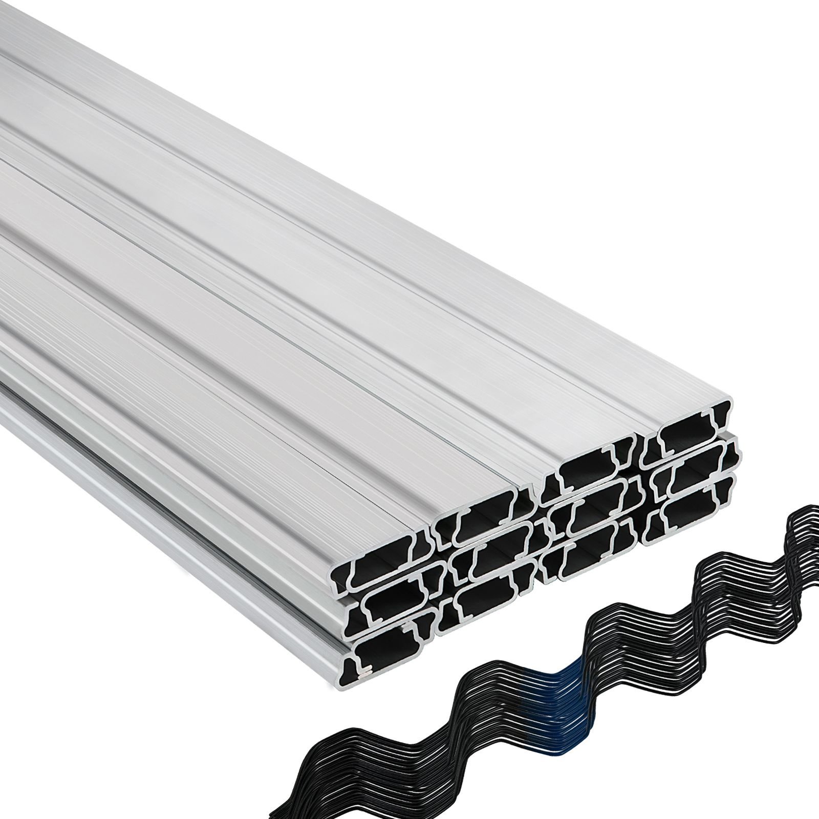 spring wire and lock channel 656ft spring lock u channel bundle for greenhouse 40 packs pe coated spring wire aluminum alloy channelplastic poly film or shade cloth attachment with screw.jpg