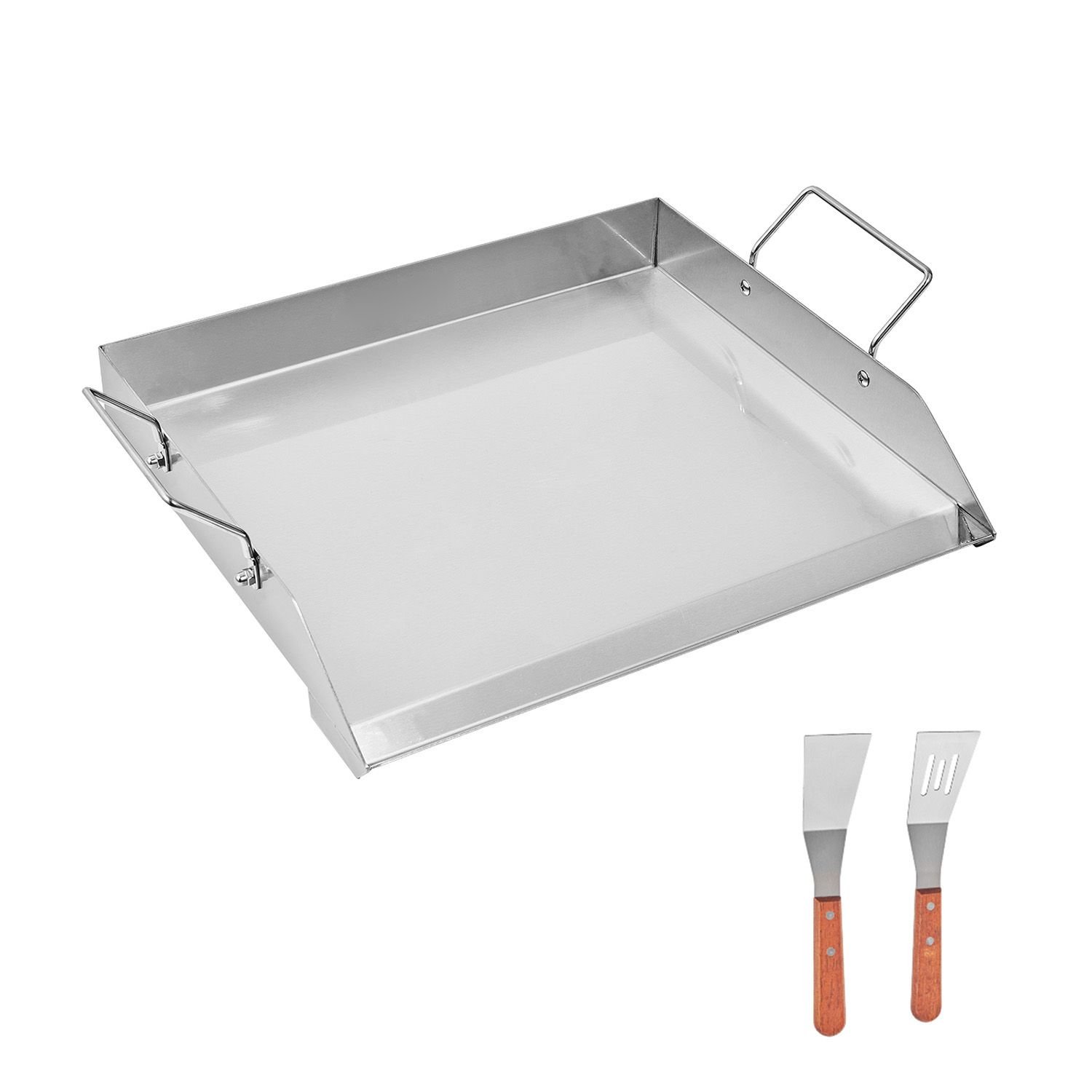 stainless steel griddle 18x16 inch universal flat top rectangular plate gas grill griddle for bbq grill teppanyaki portable family cookware with handle for camping tailgating party.jpg