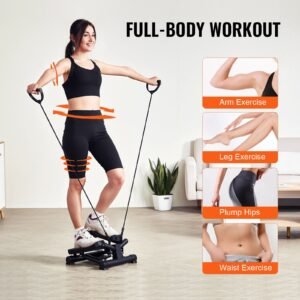 stair stepper mini stepper for exercise at home hydraulic fitness twist stepper with resistance bands full body workout cardio equipment stair climber with lcd monitor 330lbs load capacity 12.jpg