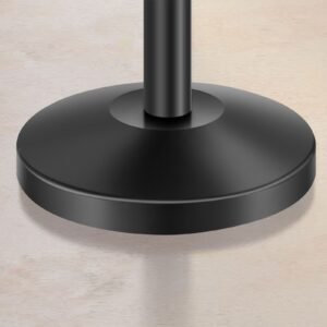 stanchion post 8 pcs stanchions with retractable belts carbon steel black stanchions queue with sand injection hollow base crowd control barriers for theaters parties weddings exhibitions 4.jpg