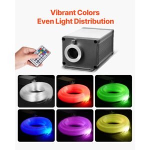 starlight headliner kit 550 pcs 003 in 98 ft 16w twinkle fiber optic star ceiling lights for car bluetooth app remote control sound activated rgbw light engine for home bed room decor 5.jpg