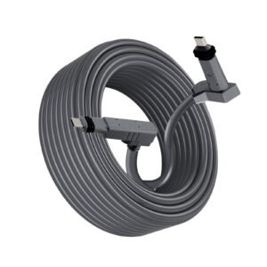 Starlink Gen 2 Cable, 75 FT, 24 AWG Copper Core, Durable Extension Cable for Standard Generation 2, Compatible with Starlink Rectangular Satellite V2, Flexible Wiring for RV, Backyard or Camping