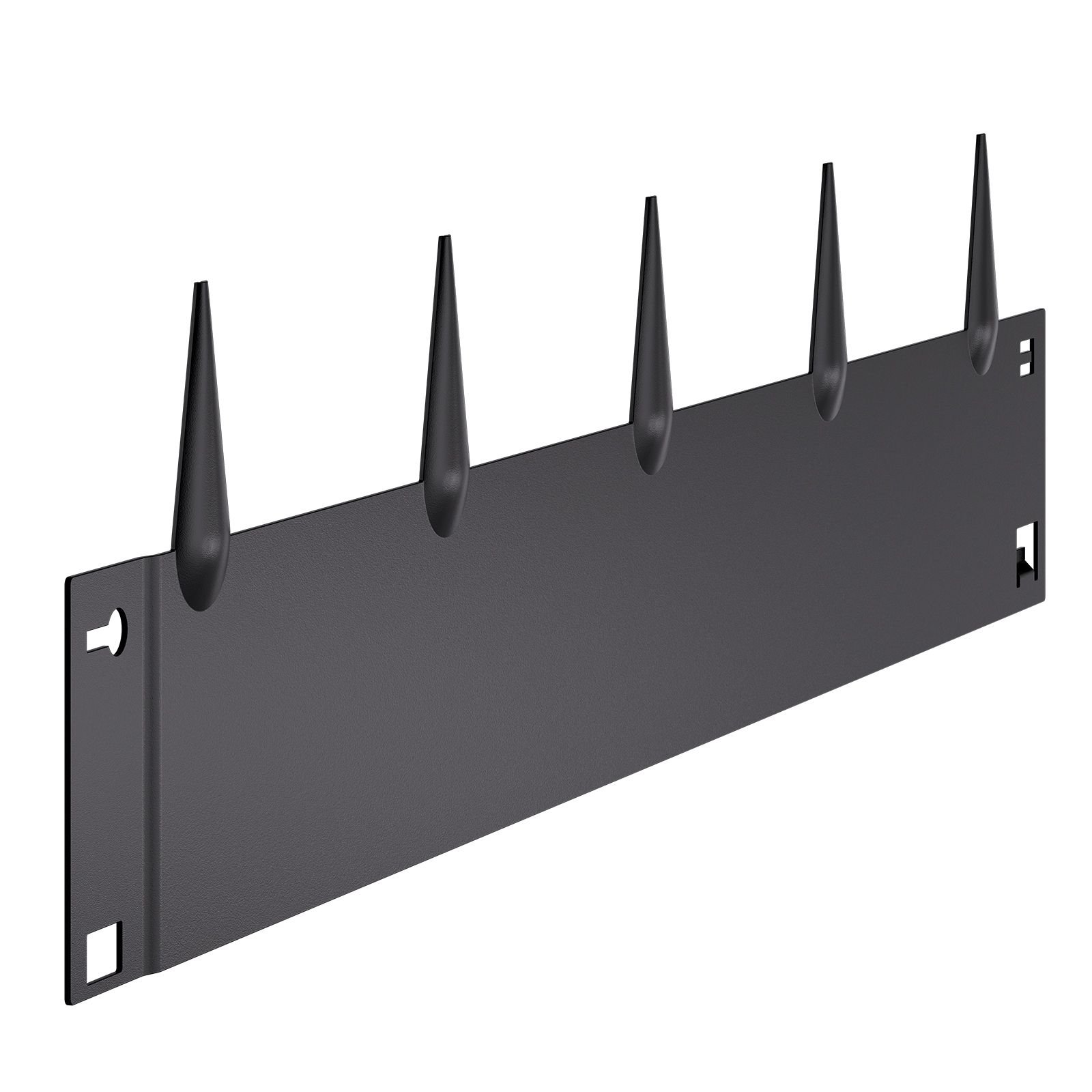 steel landscape edging 5 packs 39 x 5 in rust resistant metal landscape edging bendable garden edging border heavy duty lawn edging easy to install flower bed yard pathway divider black.jpg
