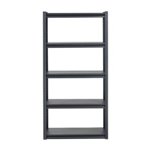 storage shelves 2000 lbs 5 tier garage storage shelving 16 d x 32 w x 63 h adjustable metal shelves for garage shelves utility rack shelf ideal for kitchen warehouse basement black 4.jpg