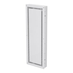 Structured Media Enclosure, 42-Inch, Recessed in-Wall Media Box with Cover, Wall-Mount Cable Management Box Kit, Structured Wiring Multi-Media Cabinet, Cold-Rolled Steel, for TV Home Theater
