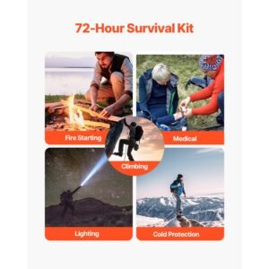 survival first aid kit 250 pieces 600d nylon trauma first aid bag survival gear and equipment emergency kits for men women camping boat earthquake hiking hunting and outdoor adventure 5.jpg